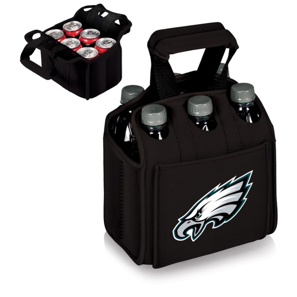 Philadelphia Eagles- Six Pack Beverage Carrier NWT - Picture 4 of 7